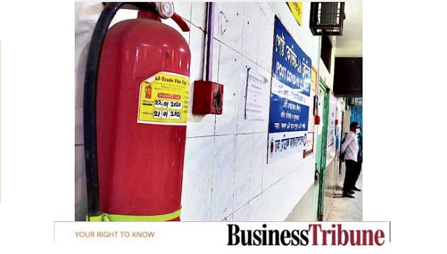 Expired 80 % of fire extinguishers in DMC