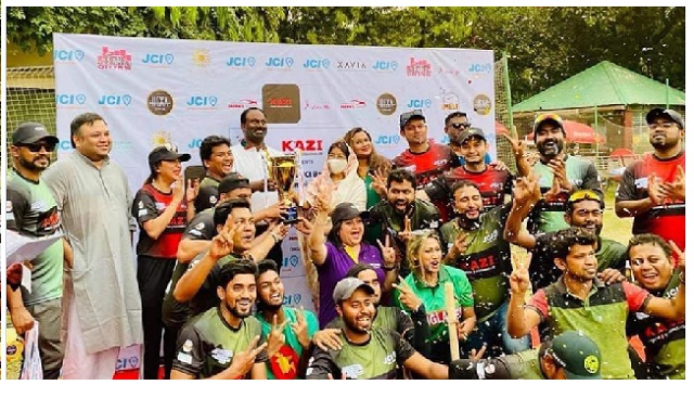 JCI Dhaka Young is undefeated champion of 'Bangabandhu Cricket Championship